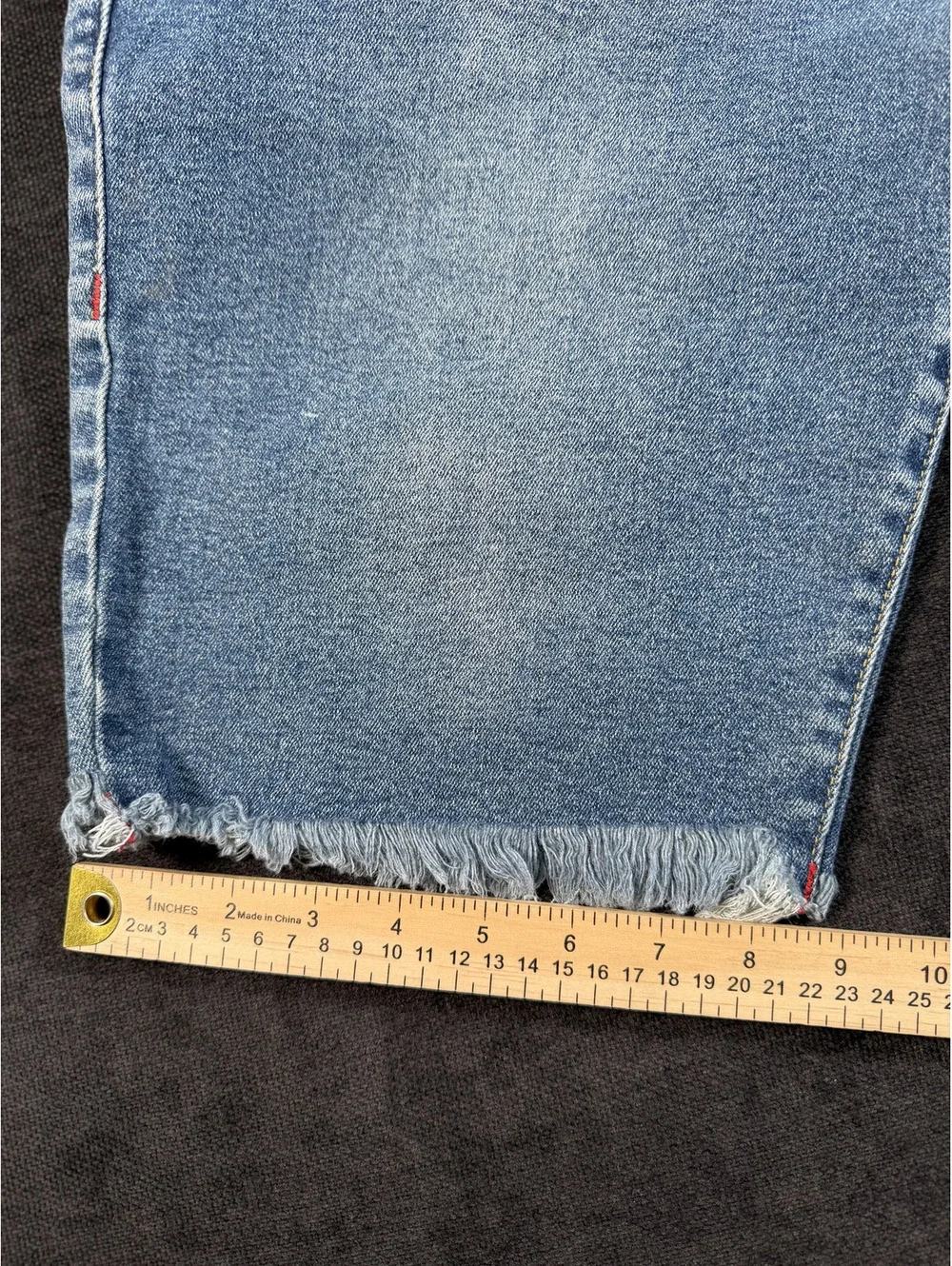 True Religion Ricky Relaxed Straight Denim Shorts Size 36